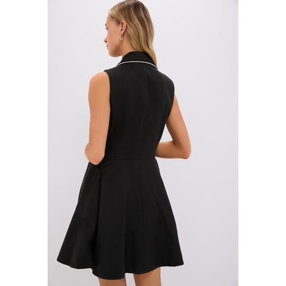 TUCKERNUCK Black Linen Ruby Dress Size XL NWT Retail $248 Tuckernuck - Picture 2 of 8